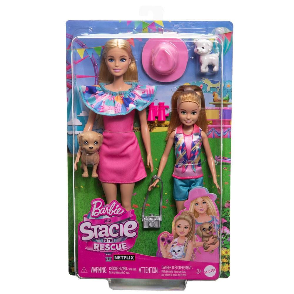 Barbie e Stacie ao Resgate Aventura de Irmãs - Mattel