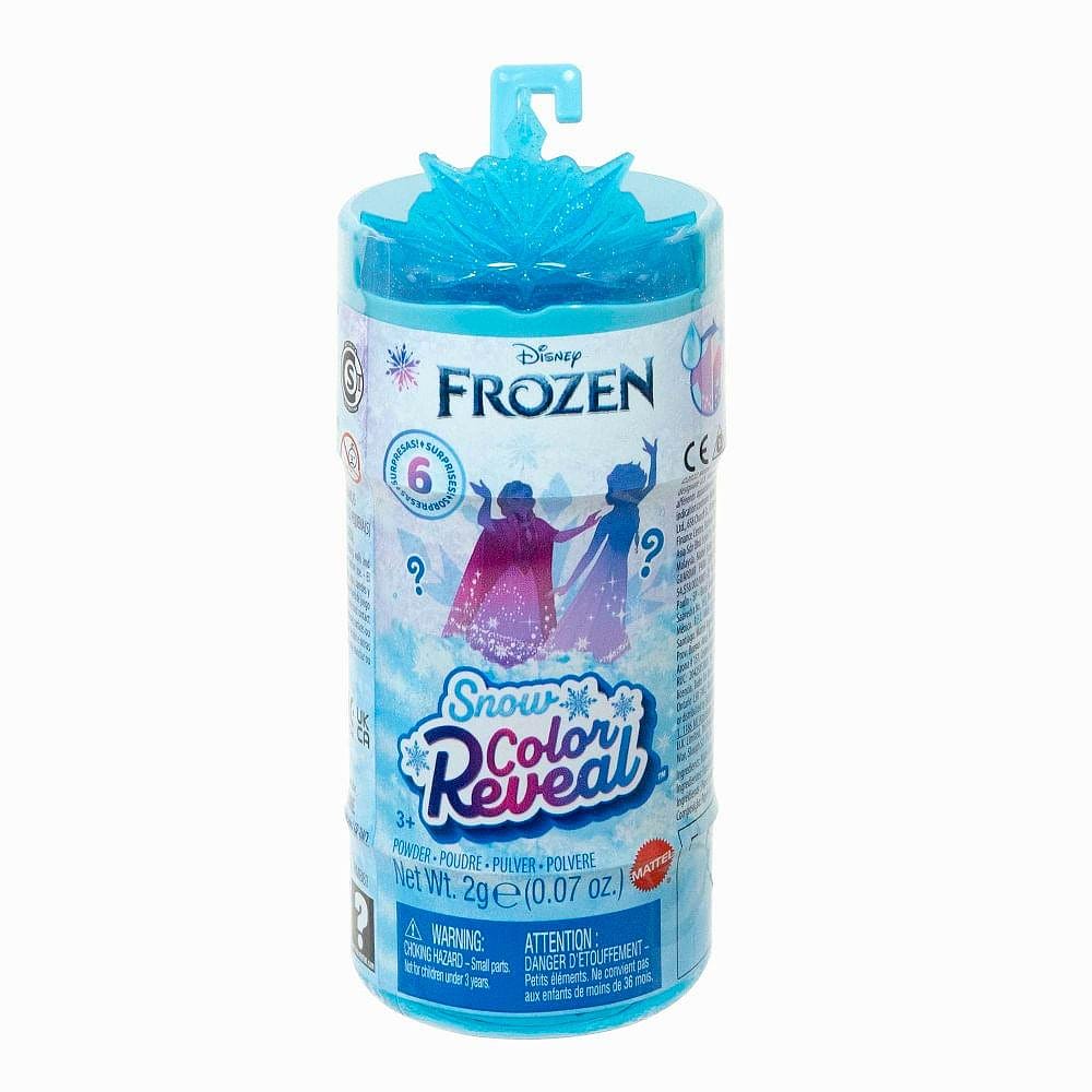Frozen Snow Color Reveal Pó da Neve Surpresa - Mattel