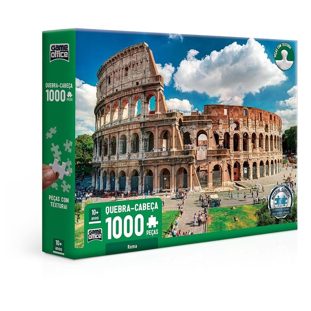 Quebra Cabeças Roma 1000 Peças - Toyster