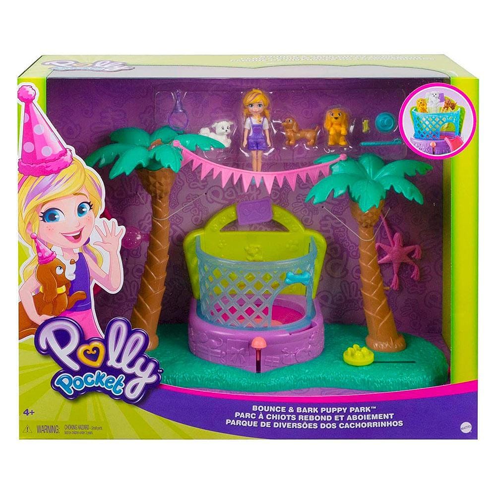 Polly Pocket Playset Parque Dos Cachorrinhos - Mattel
