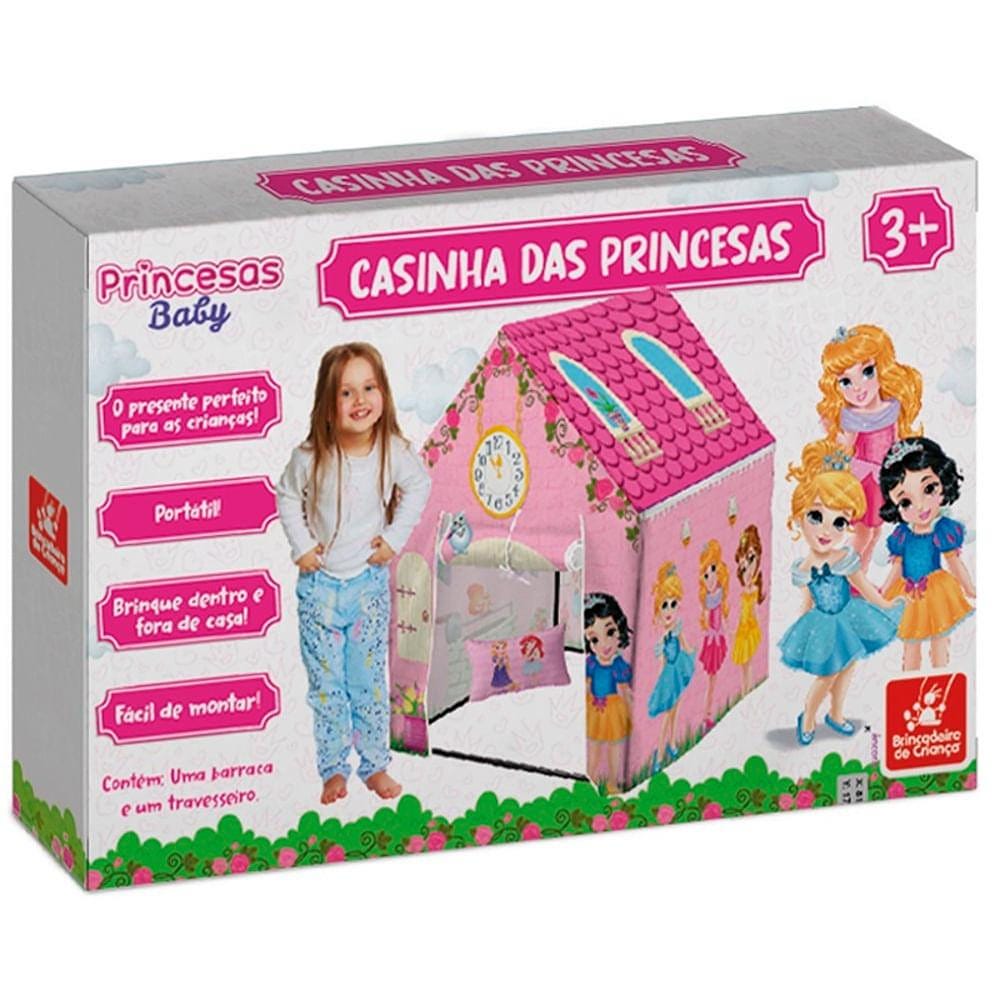 Tenda Casinha das Princesas - Brincadeira de Criança