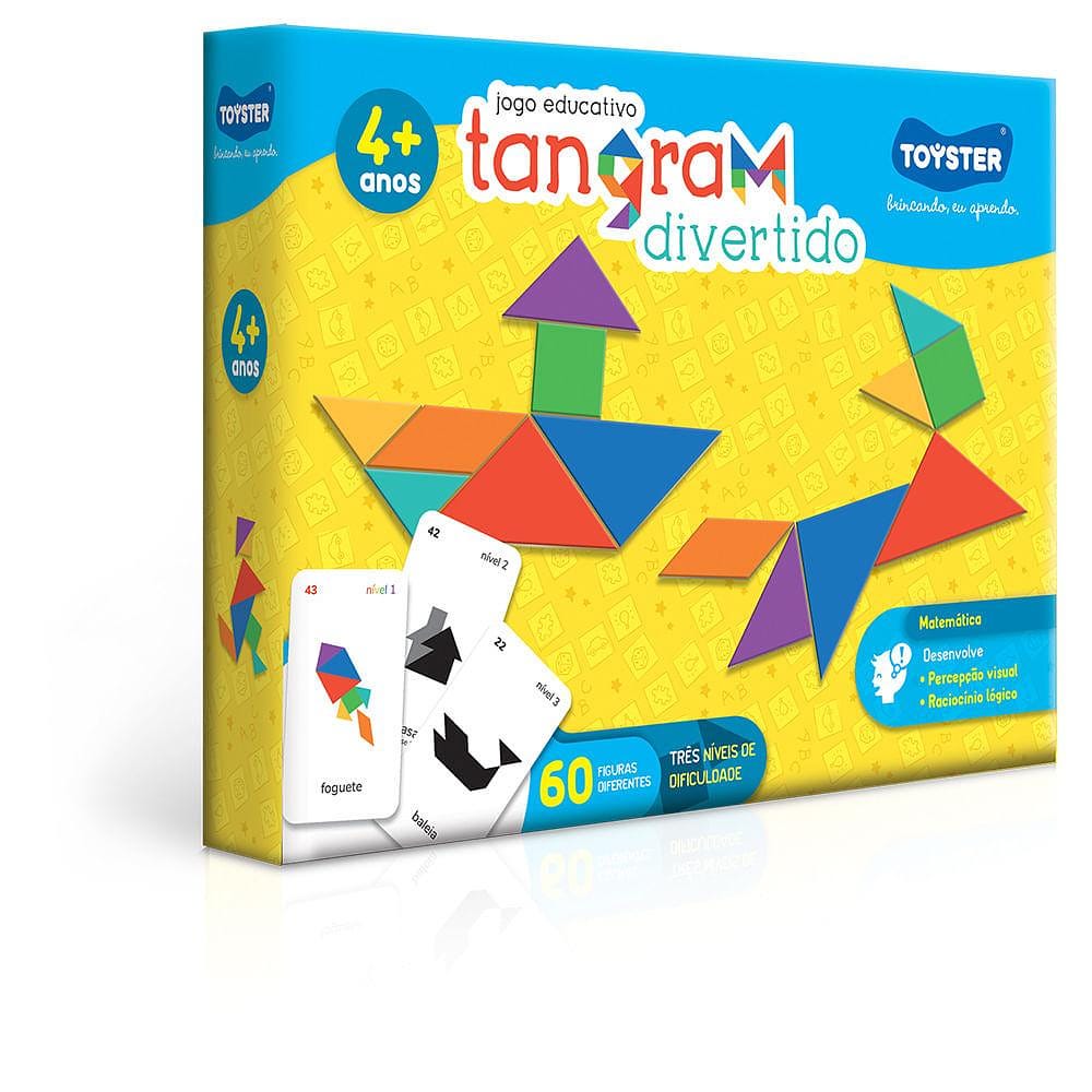 Jogo Educativo Tangram Divertido - Toyster