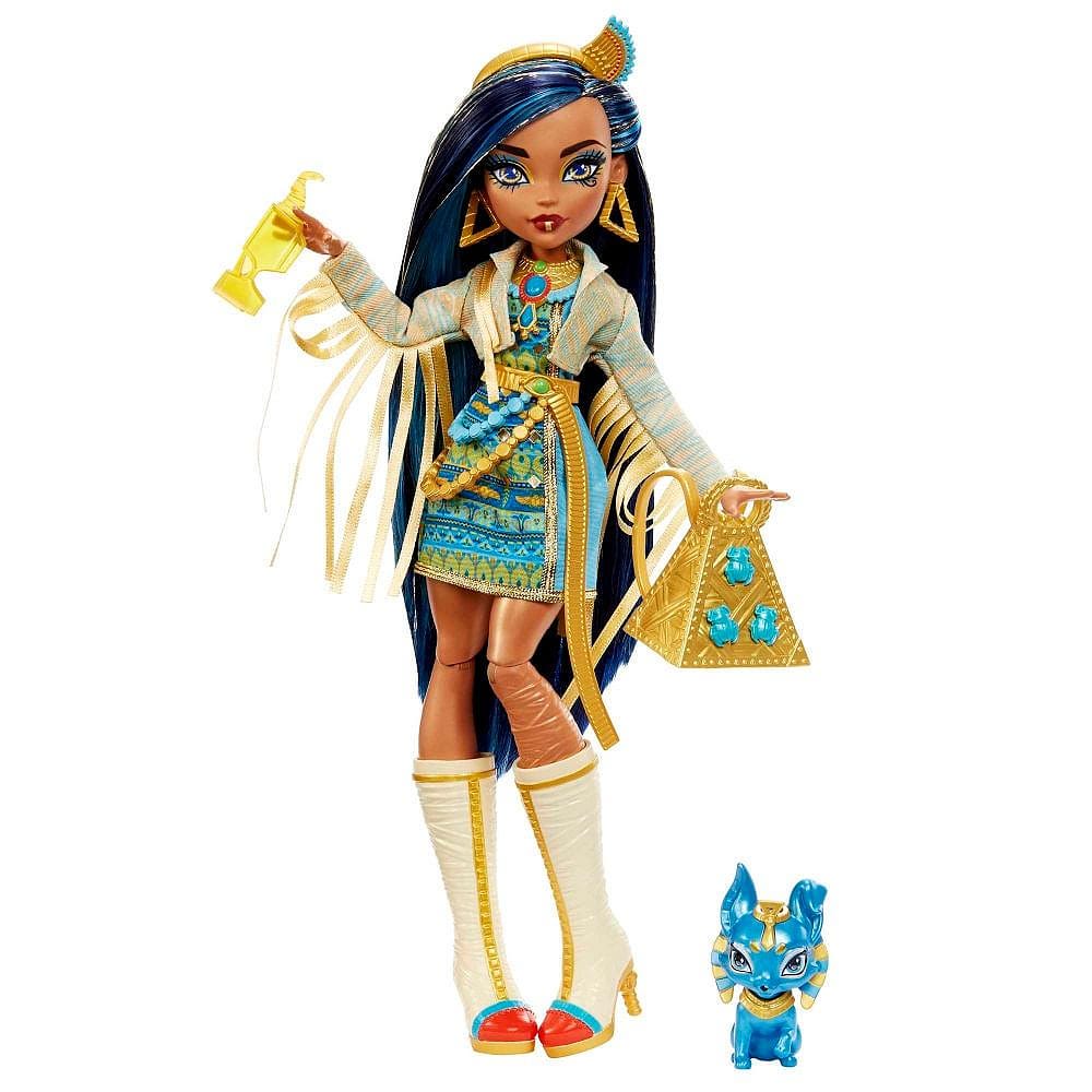 Monster High Boneca Cleo Moda - Mattel