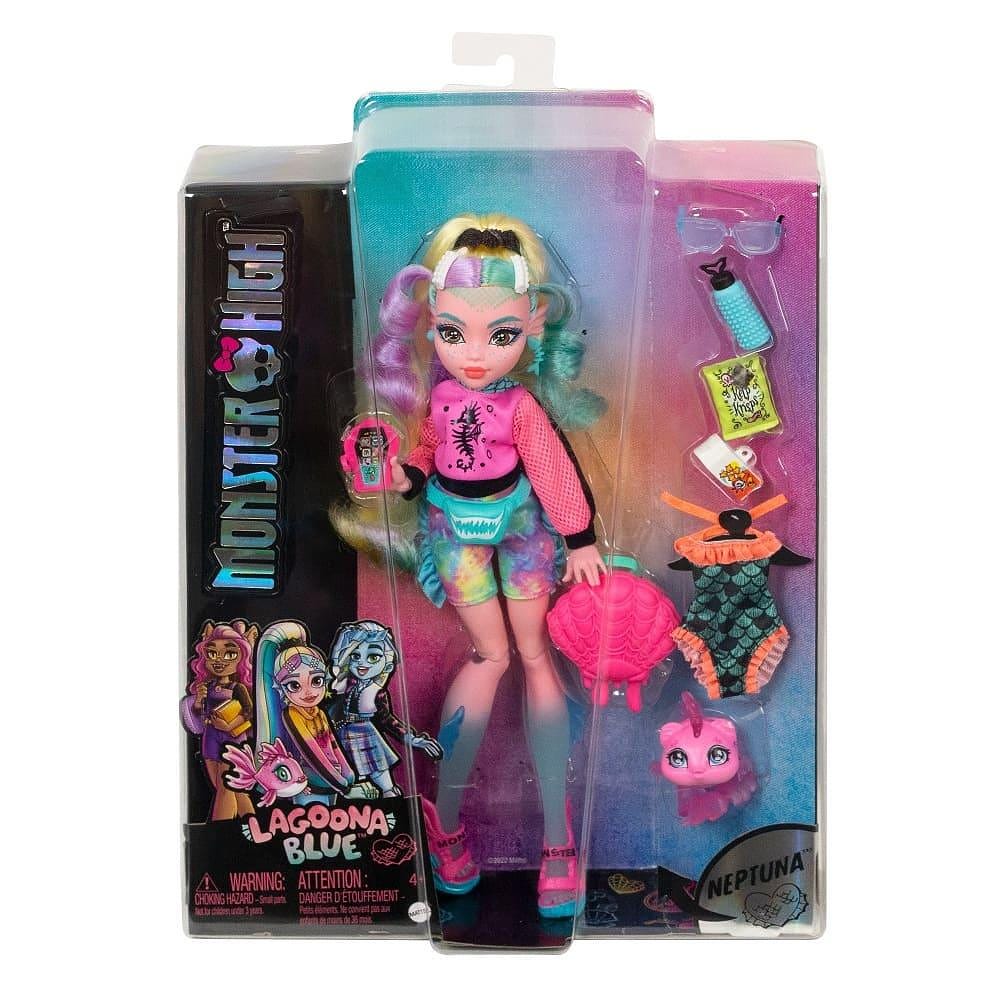 Monster High Boneca Lagoona Moda - Mattel