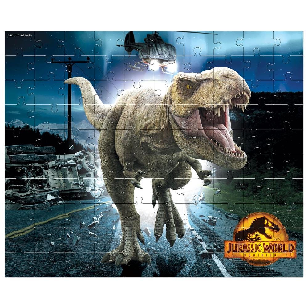 Quebra-Cabeça Jurassic World T.Rex 100 Peças - Mimo