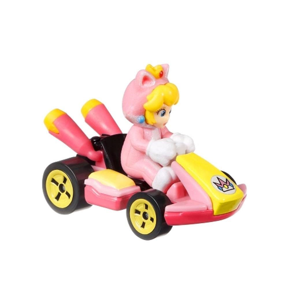 Hot Wheels Mario Kart Cat Peach - Mattel