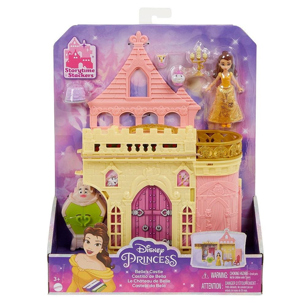 Disney Princess Playset Castelo Bela Empilhável - Mattel