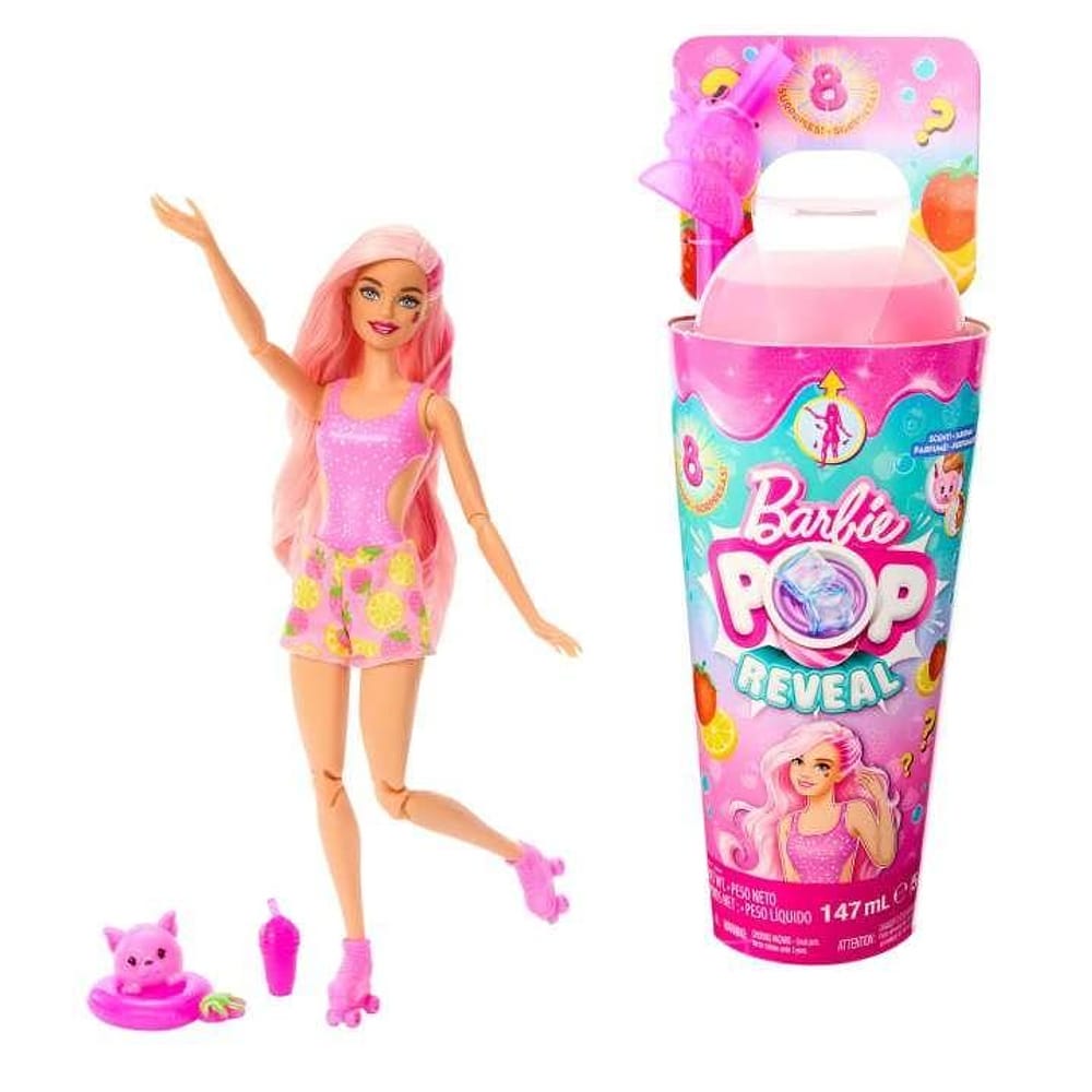 Barbie Série de Frutas Limonada de Morango - Mattel