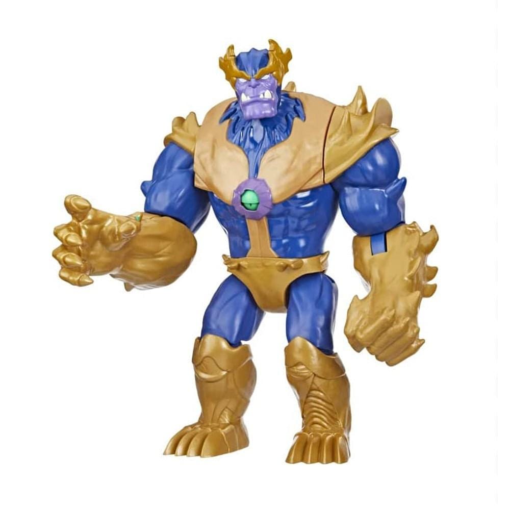 Boneco Marvel Mech Strike Thanos Monster Hunters - Hasbro