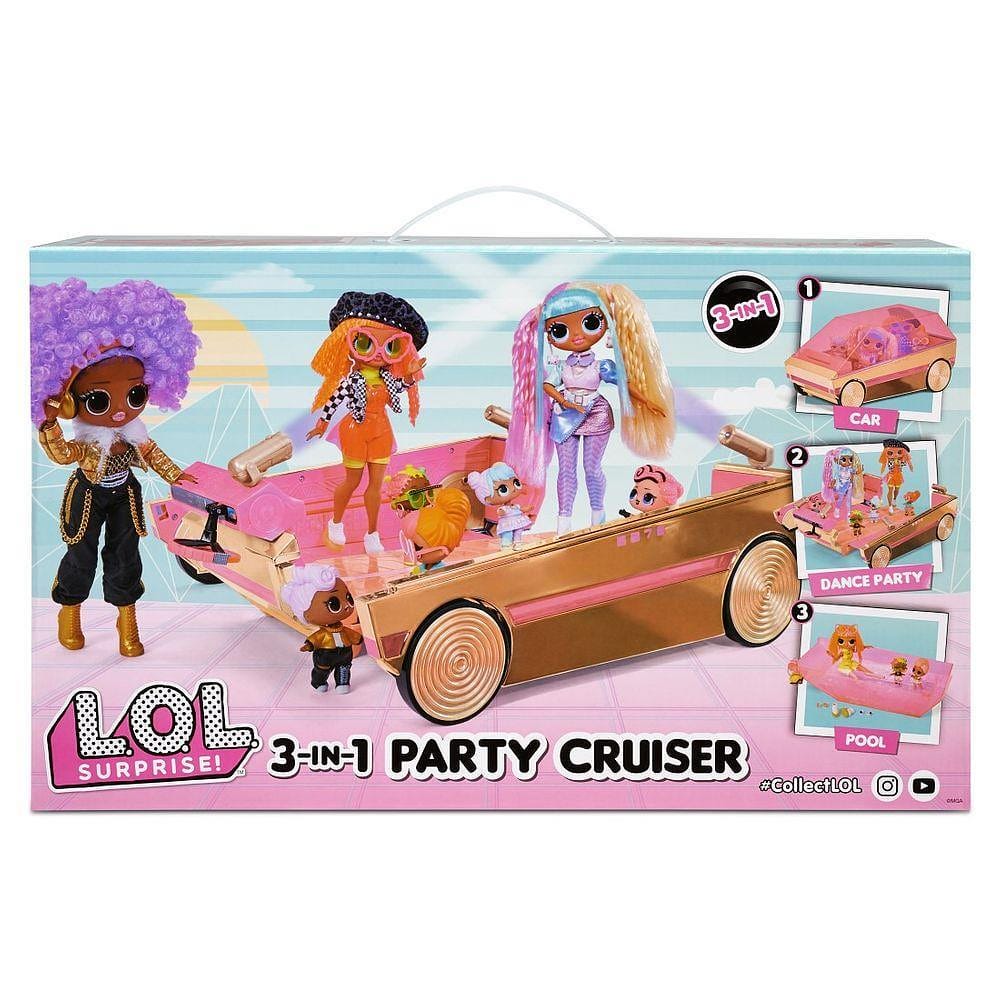 Lol Surprise 3 em 1 Party Cruiser - Candide