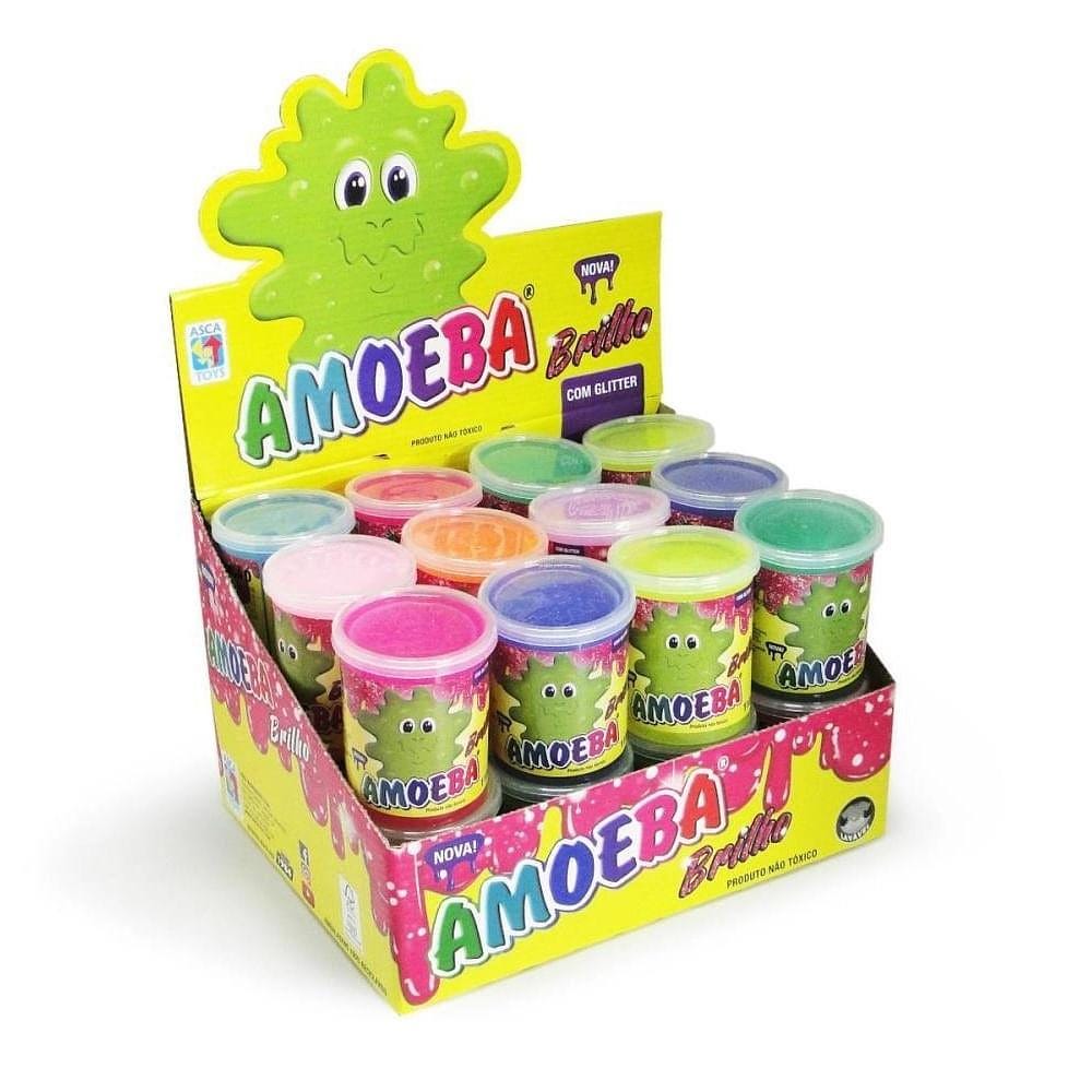 Amoeba Brilho Display com 24 Unidades Sortido - Bh Toys