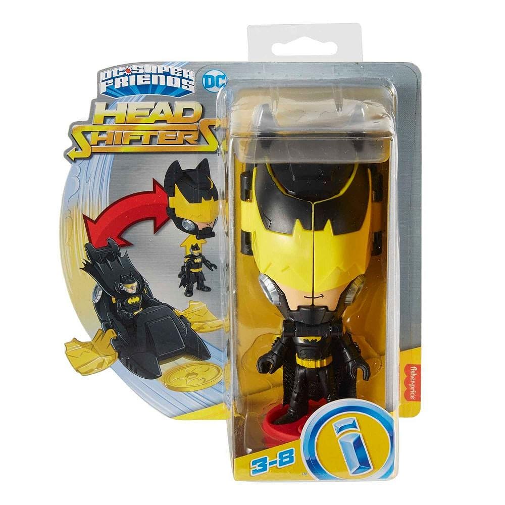 Imaginext Head Shifters Batman & Batcycle - Mattel