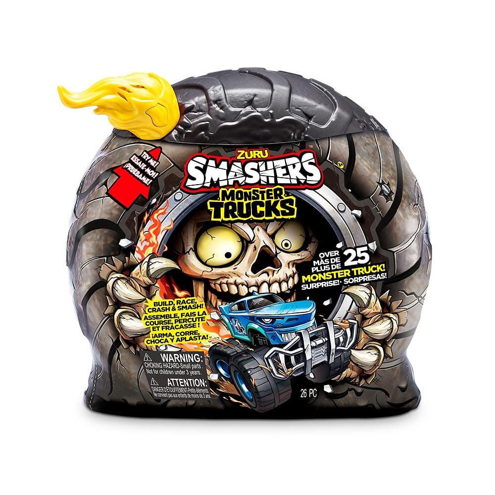 Smashers Monster Truck Amarelo Série 1 - Fun Divirta-se