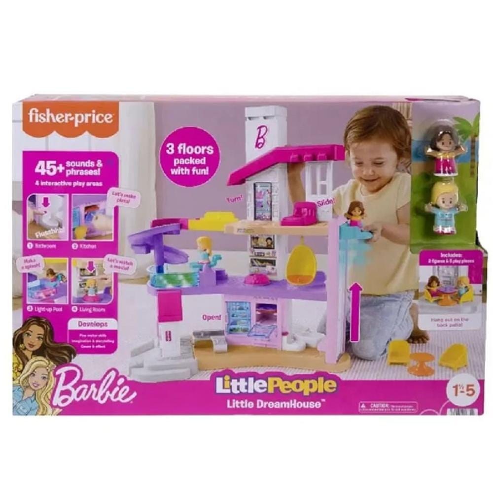 Fisher Price Little People Barbie Casa dos Sonhos - Mattel