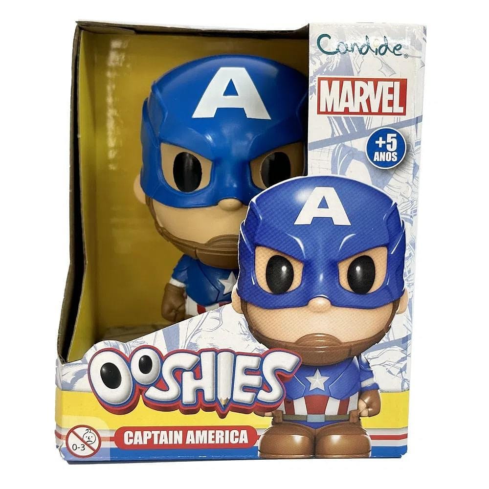Ooshies Marvel Capitão América - Candide