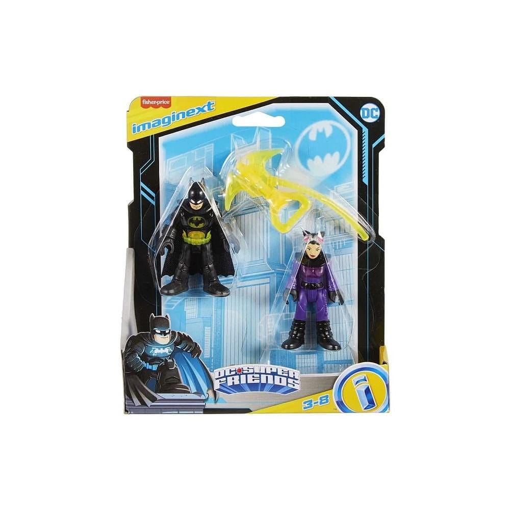 Imaginext DC Super Friends Batman e Mulher-Gato - Mattel