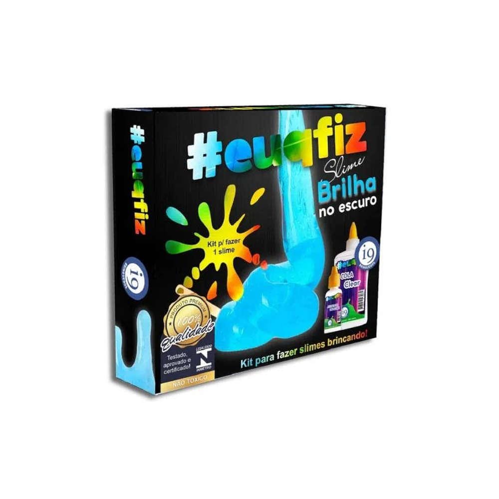 #EuQfiz- Kit Para fazer Slime Brilha No Escuro – I9 Brinquedos
