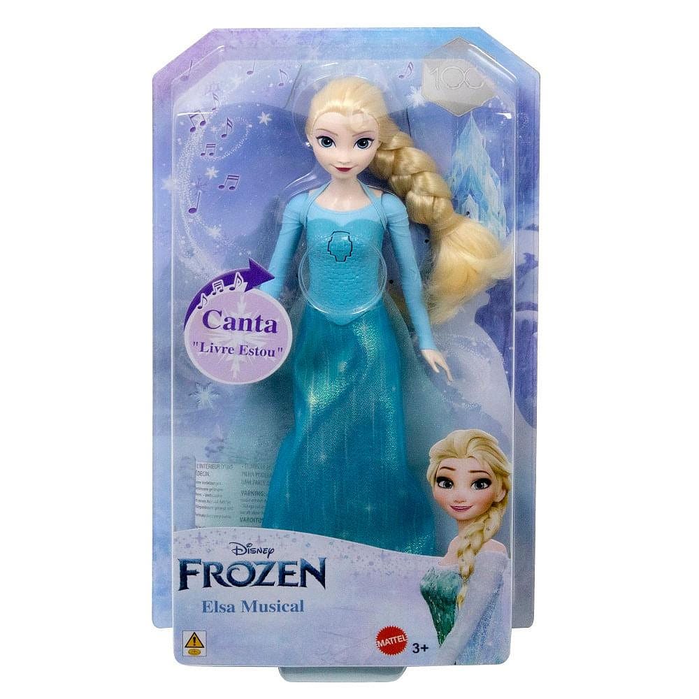 Disney Princesa Boneca Elsa Música Mágica - Mattel
