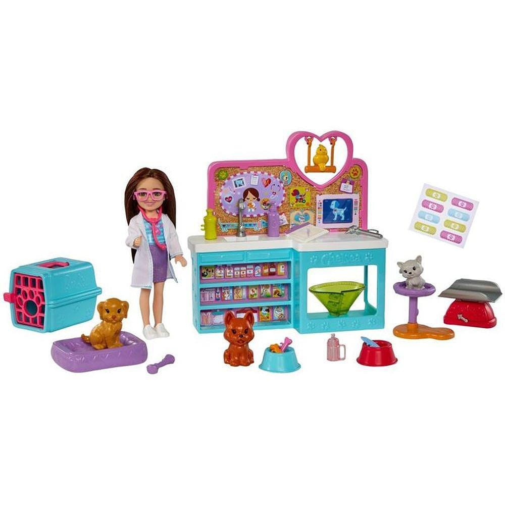 Boneca Barbie Chelsea Veterinária - Mattel