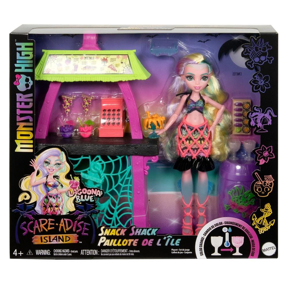 Monster High Ilha do Terror Lanches Monstruosos - Mattel
