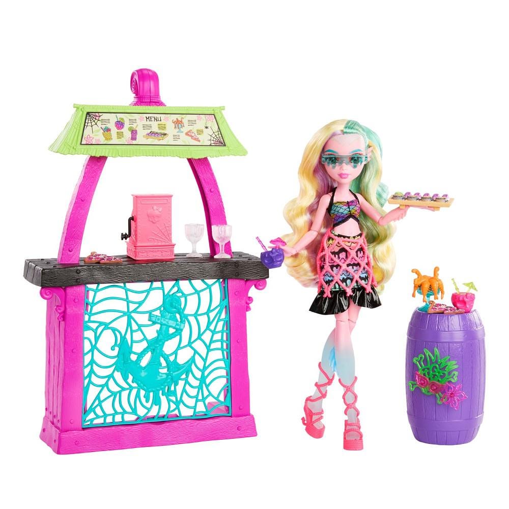 Monster High Ilha do Terror Lanches Monstruosos - Mattel