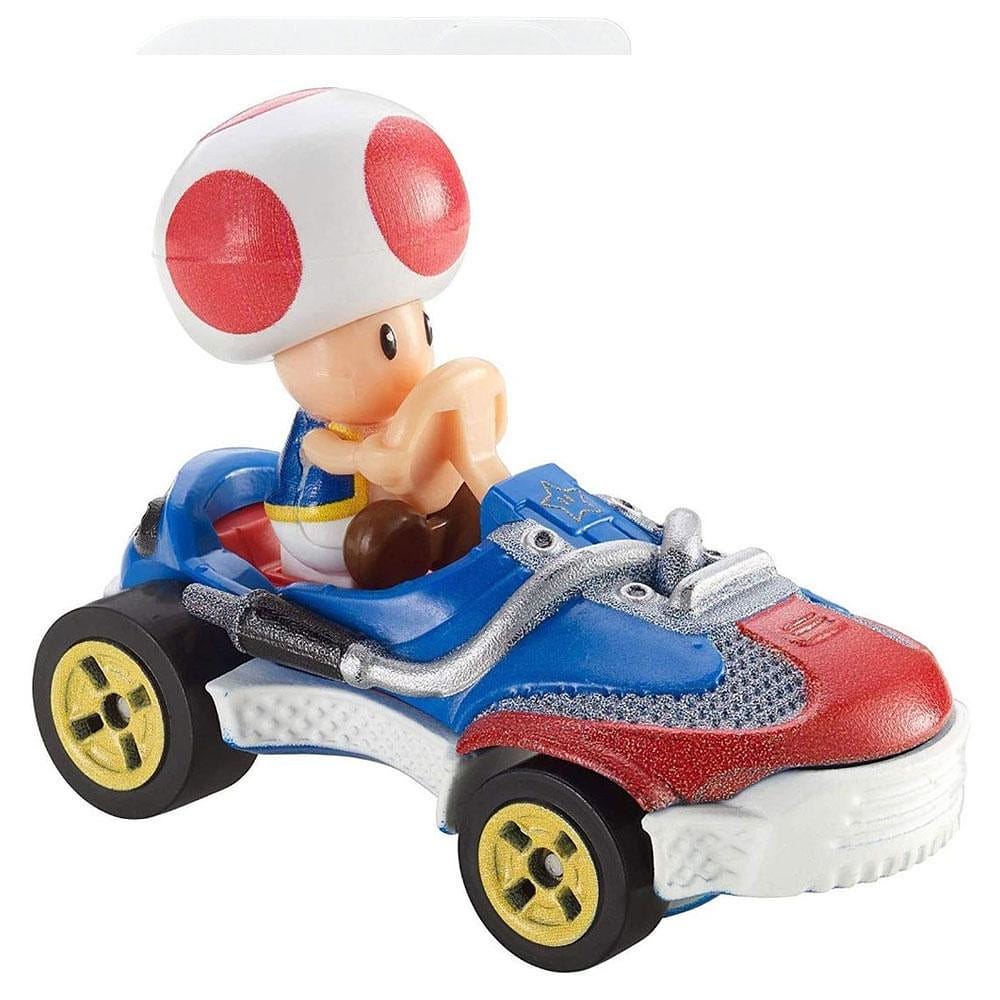 Carrinho Hot Wheels Mario Kart Toad - Mattel