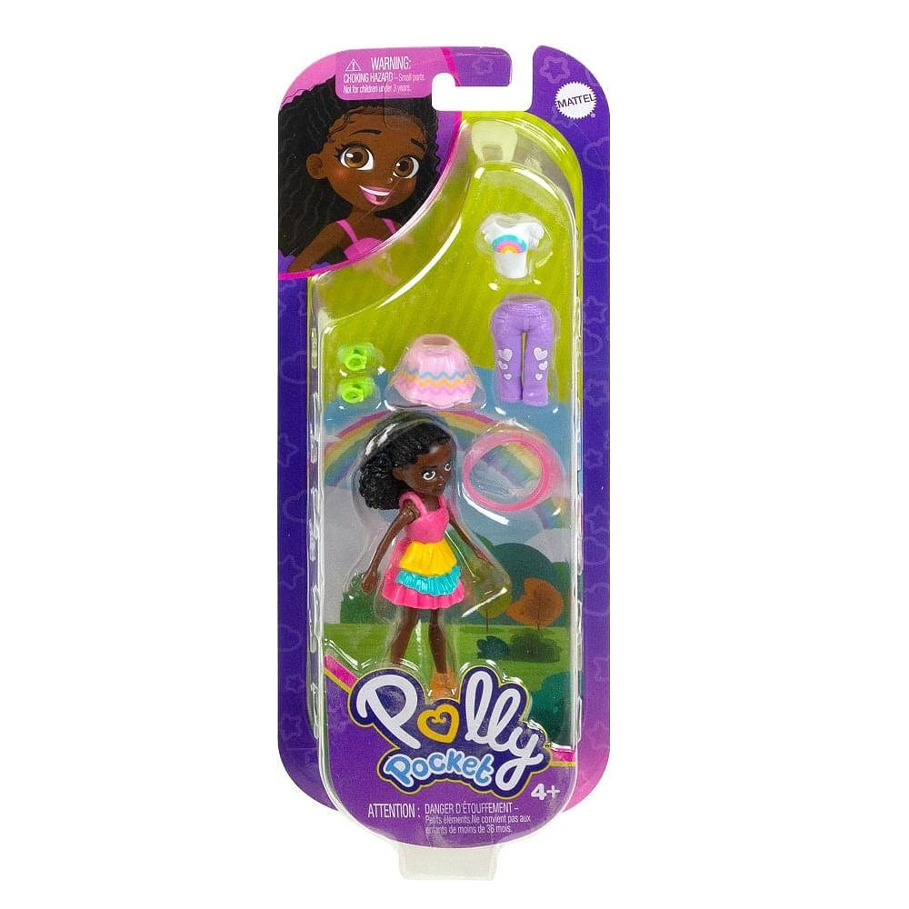 Polly Pocket Arco-íris Color Pop - Mattel