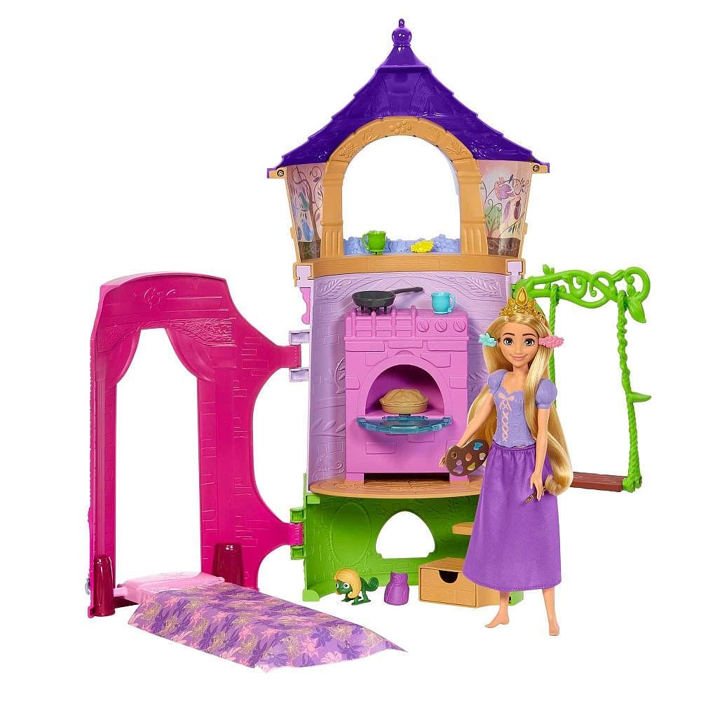 Torre da Rapunzel com Boneca Disney Princess - Mattel