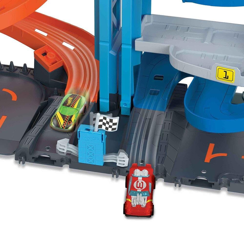 Pista Hot Wheels Veículo de Brinquedo Torre de Corridas - Mattel
