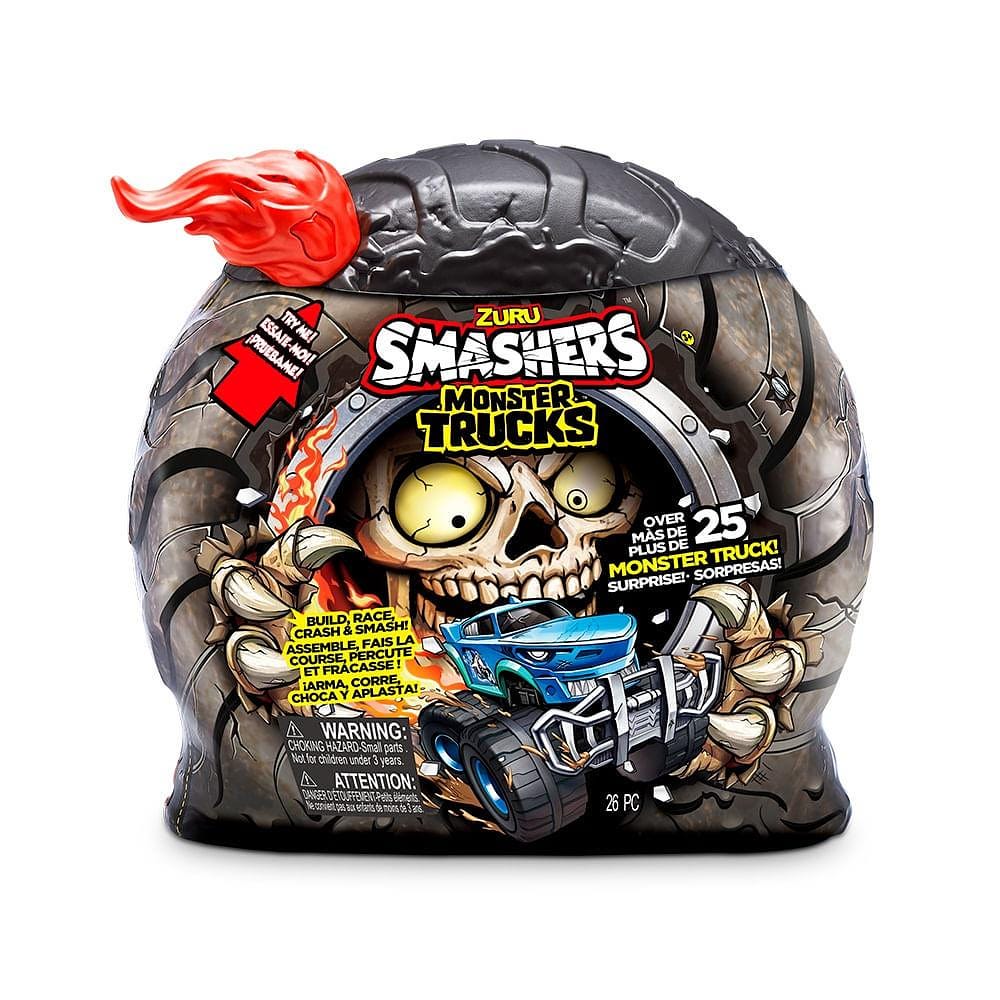 Smashers Monster Truck Vermelho Série 1 - Fun Divirta-se