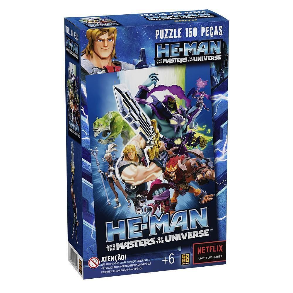 Quebra Cabeça He-Man 150 Peças - Grow