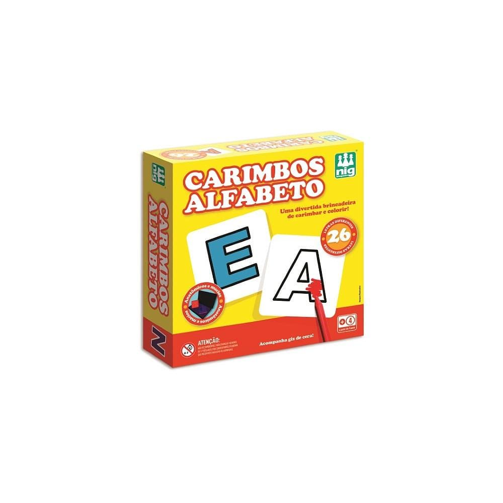 Carimbos Alfabeto – Nig