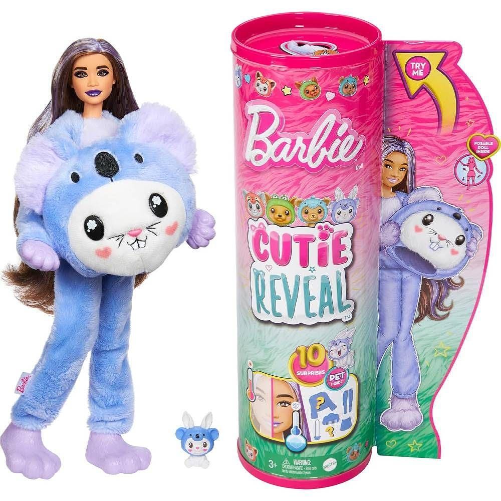 Barbie Cutie Reveal Coelhinho Vestido de Coala - mattel