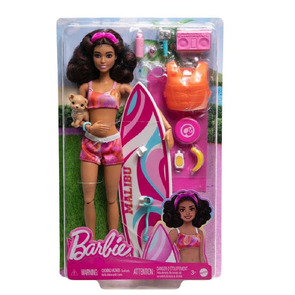 Barbie O Filme Boneca Dia do Surf - Mattel