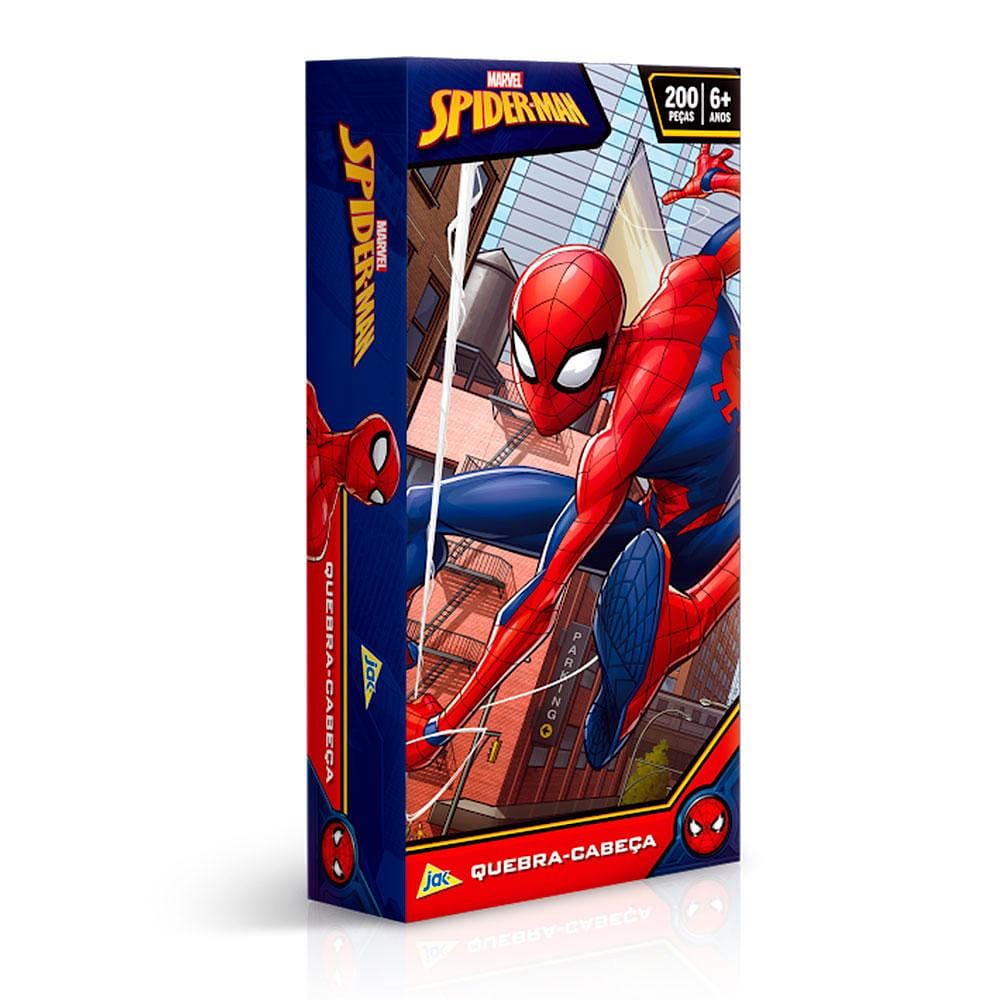 Quebra Cabeça Spider Man 200 Peças - Toyster
