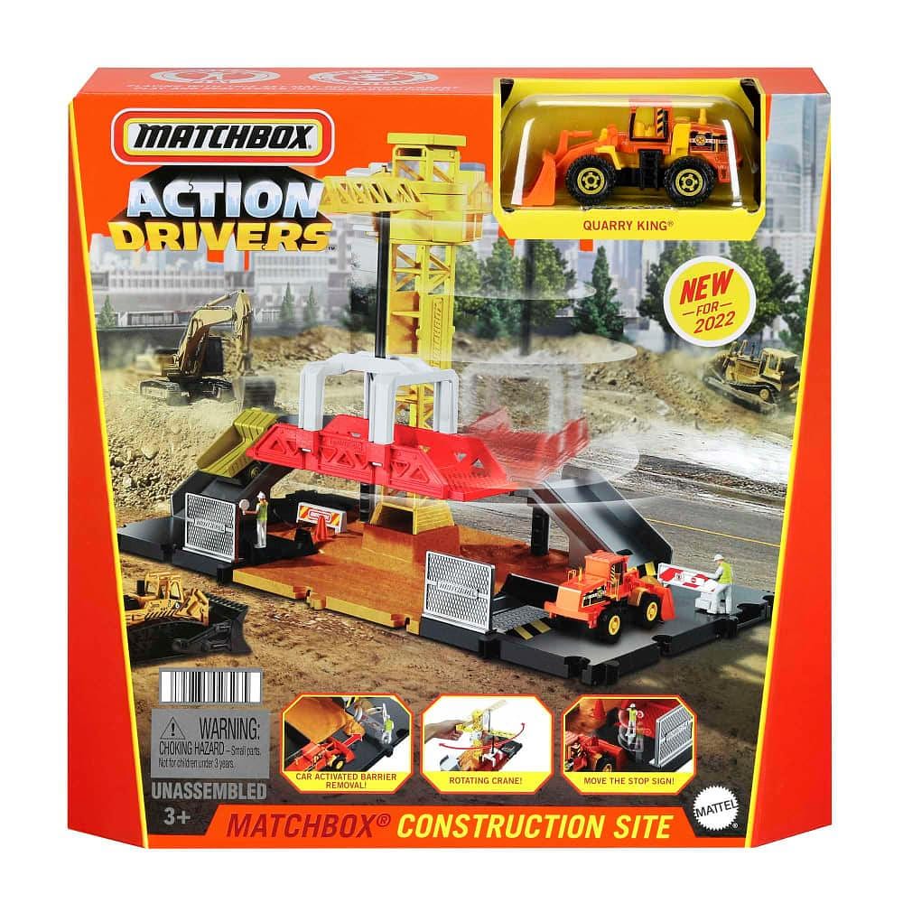 Pista Matchbox Action Drivers Canteiro de Obras - Mattel