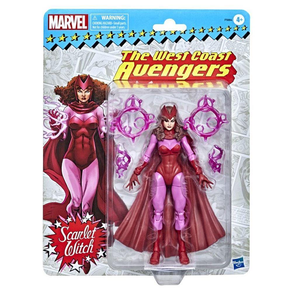 Boneca Marvel Legends Retrô Scarlet Witch - Hasbro
