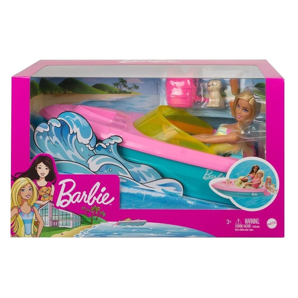 Barbie Barco e Cachorrinho - Mattel