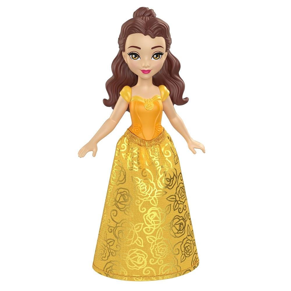 Boneca Princesa Bela Mini Disney 9 cm - Mattel