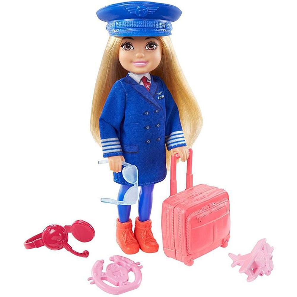 Barbie Mundo de Chelsea Can Be Pilota - Mattel