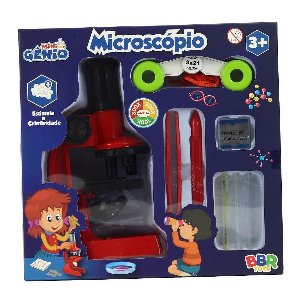 Microscópio Mini Gênio - BBR Toys