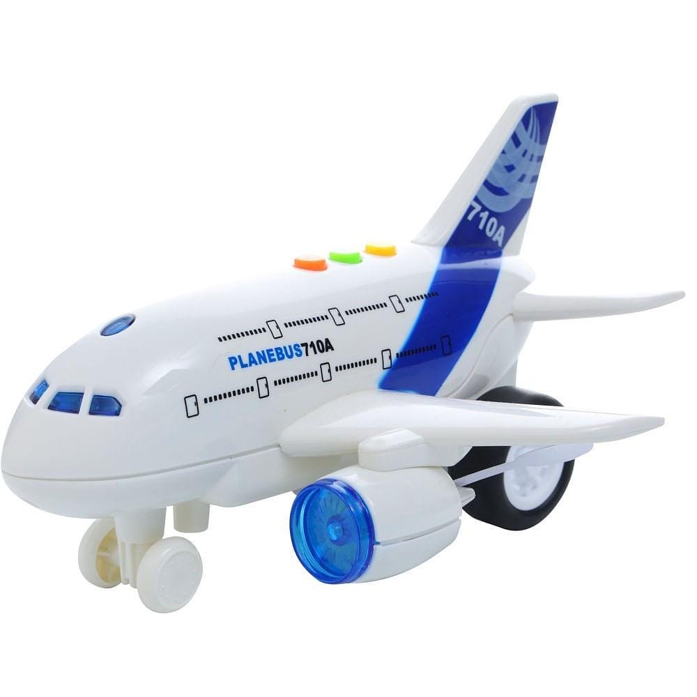Avião com Movimentos Planebus - BBR Toys