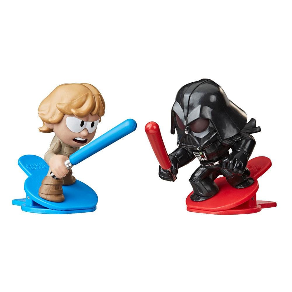 Mini Figuras Star Wars Battle Bobblers Luke Vs. Vader - Hasbro