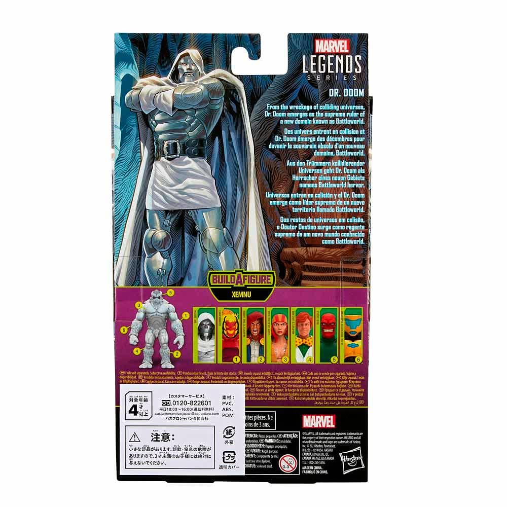 Marvel Legends Series Doutor Destino 15 Cm - Hasbro