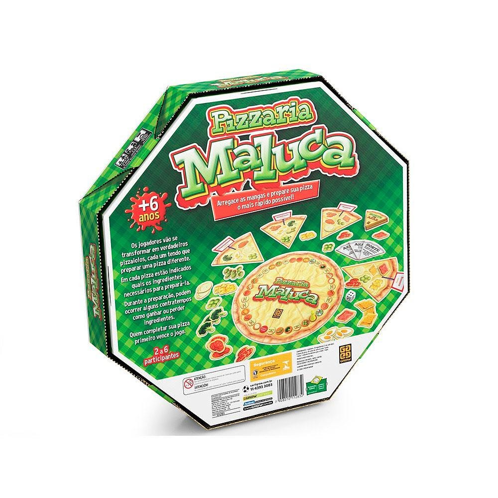 Jogo Pizzaria Maluca - Grow