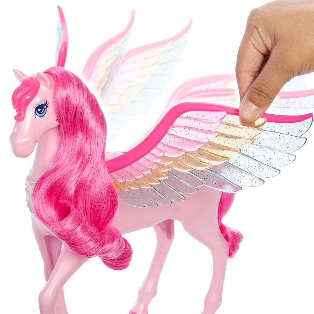 Barbie Pegasus Rosa com Acessórios - Mattel