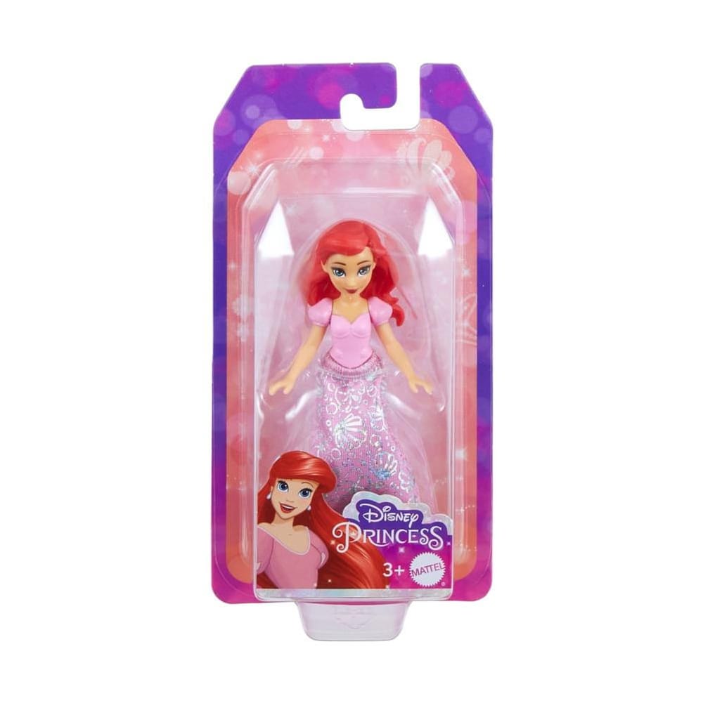 Boneca Princesa Ariel Mini Disney 9 cm - Mattel