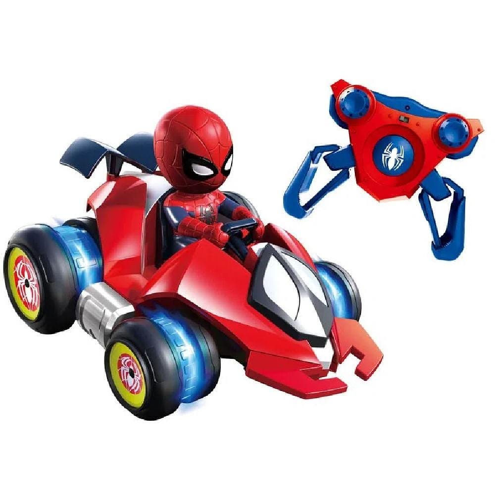 Veículo de Controle Remoto Spin Spiderman - Candide
