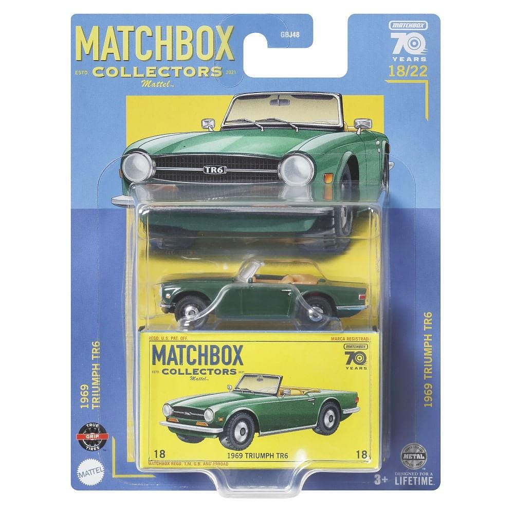 Matchbox Collector 1969 Triumph TR6 - Mattel