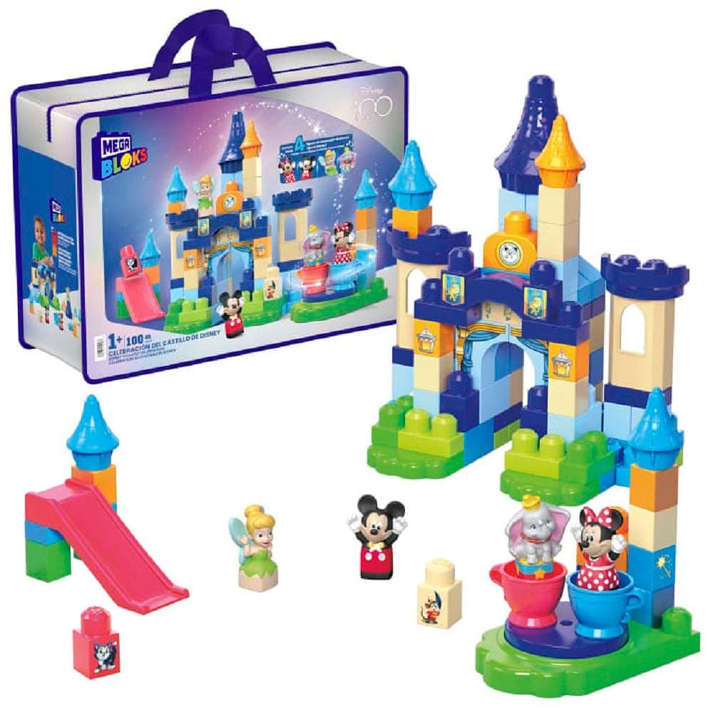 Mega Bloks Jogo Construção 100 Anos Castelo Disney - Mattel